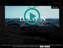 Tablet Screenshot of luerssen-defence.com